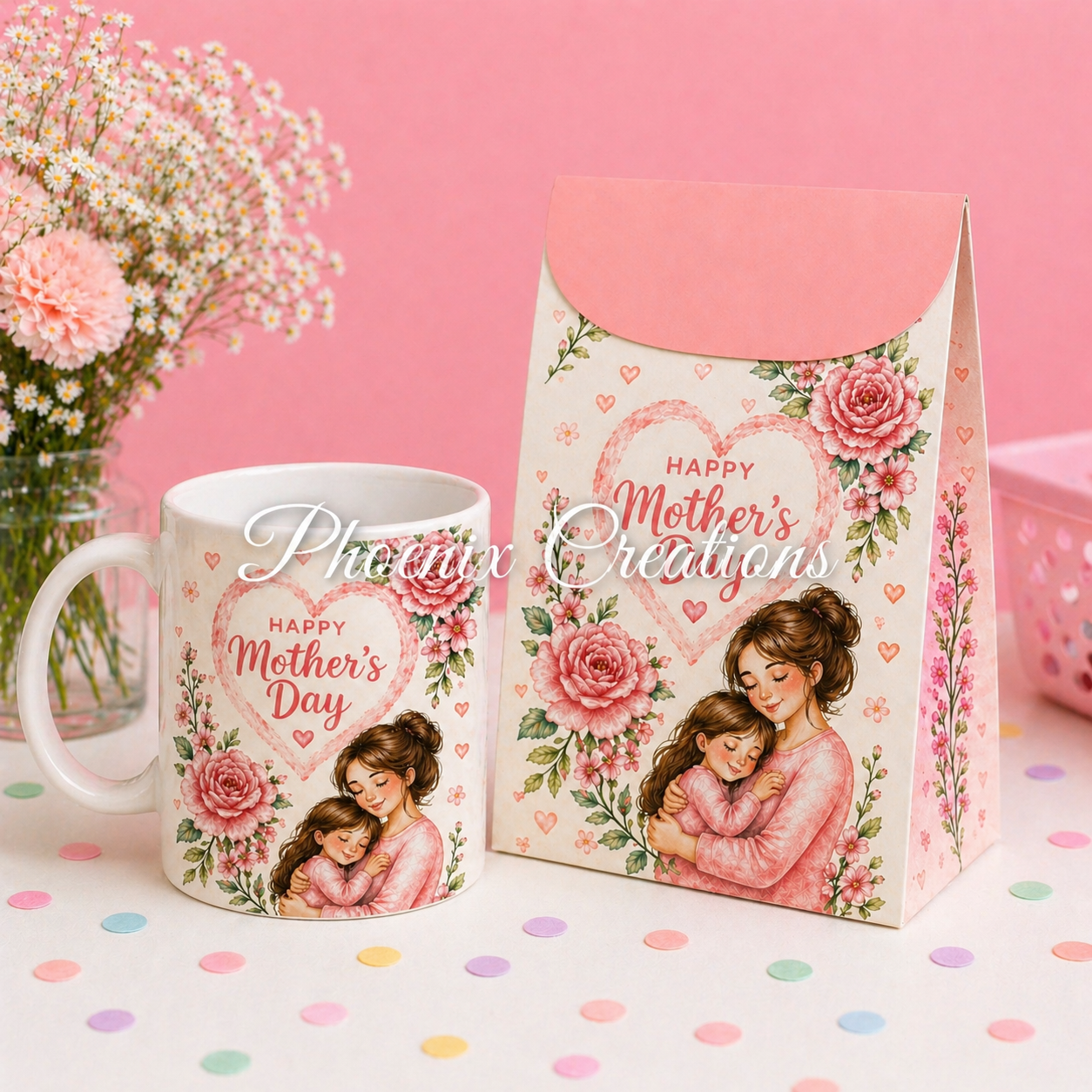 Personalised Mother’s Day Mug Gift Set