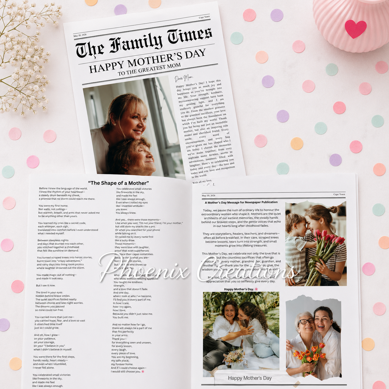Custom Newspaper Print (A4)
