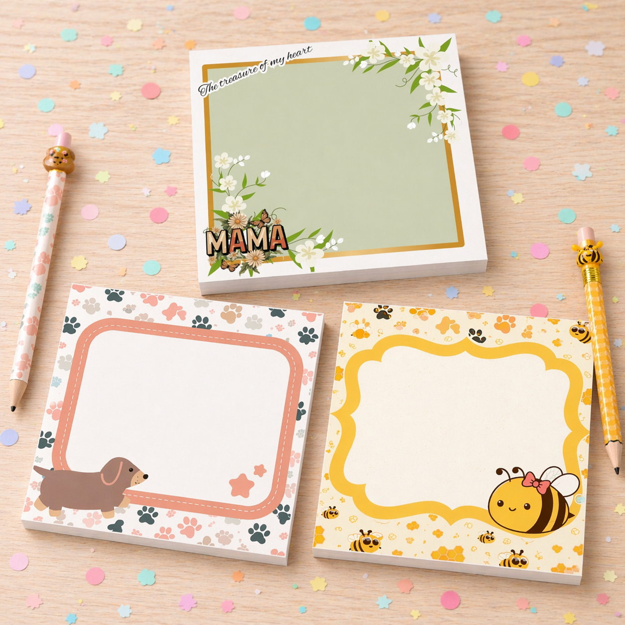 Personalised Cute Memo Pads