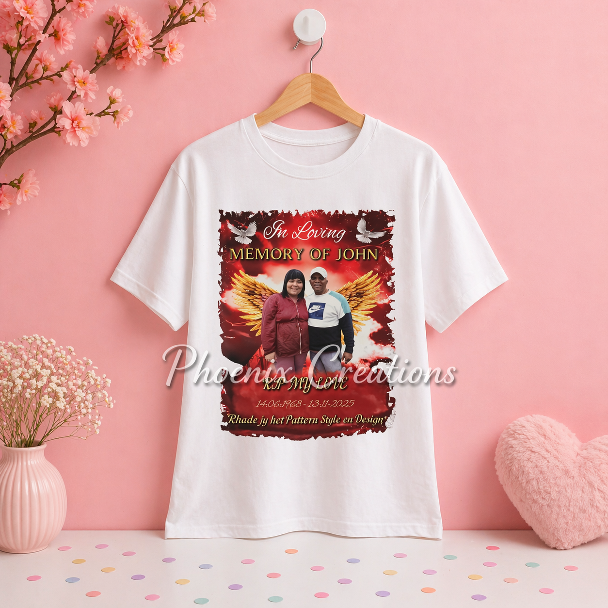 Memorial Photo Tribute Tees