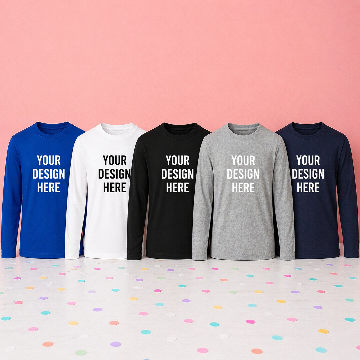 Custom Kids Long Sleeve T-Shirt