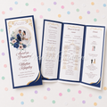 Personalised Elegant Wedding Program Booklet