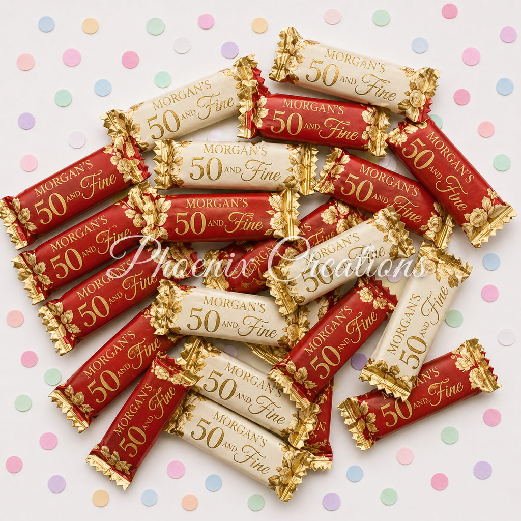Custom Event Chocolate Bars