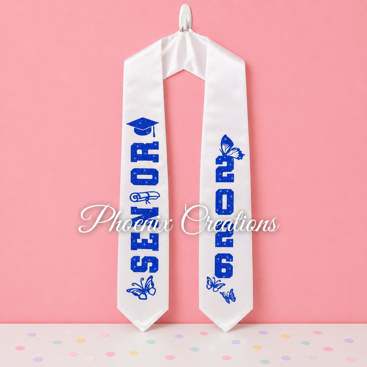 Custom School Graduation Stole