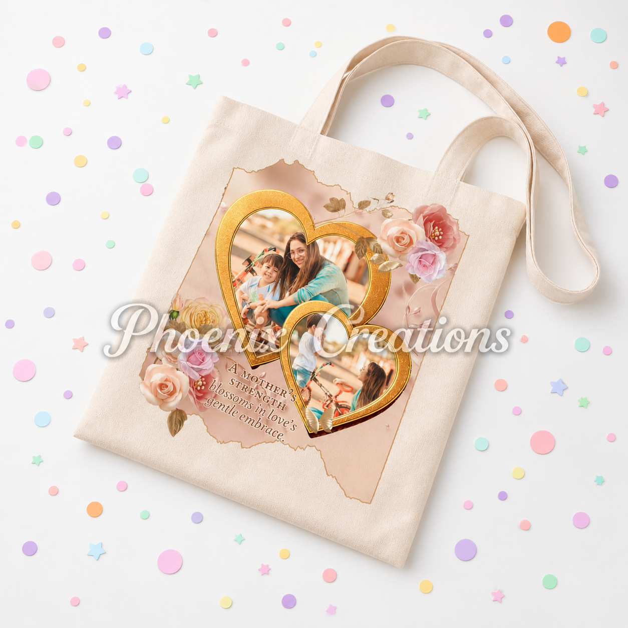 Personalised Photo Tote Bag