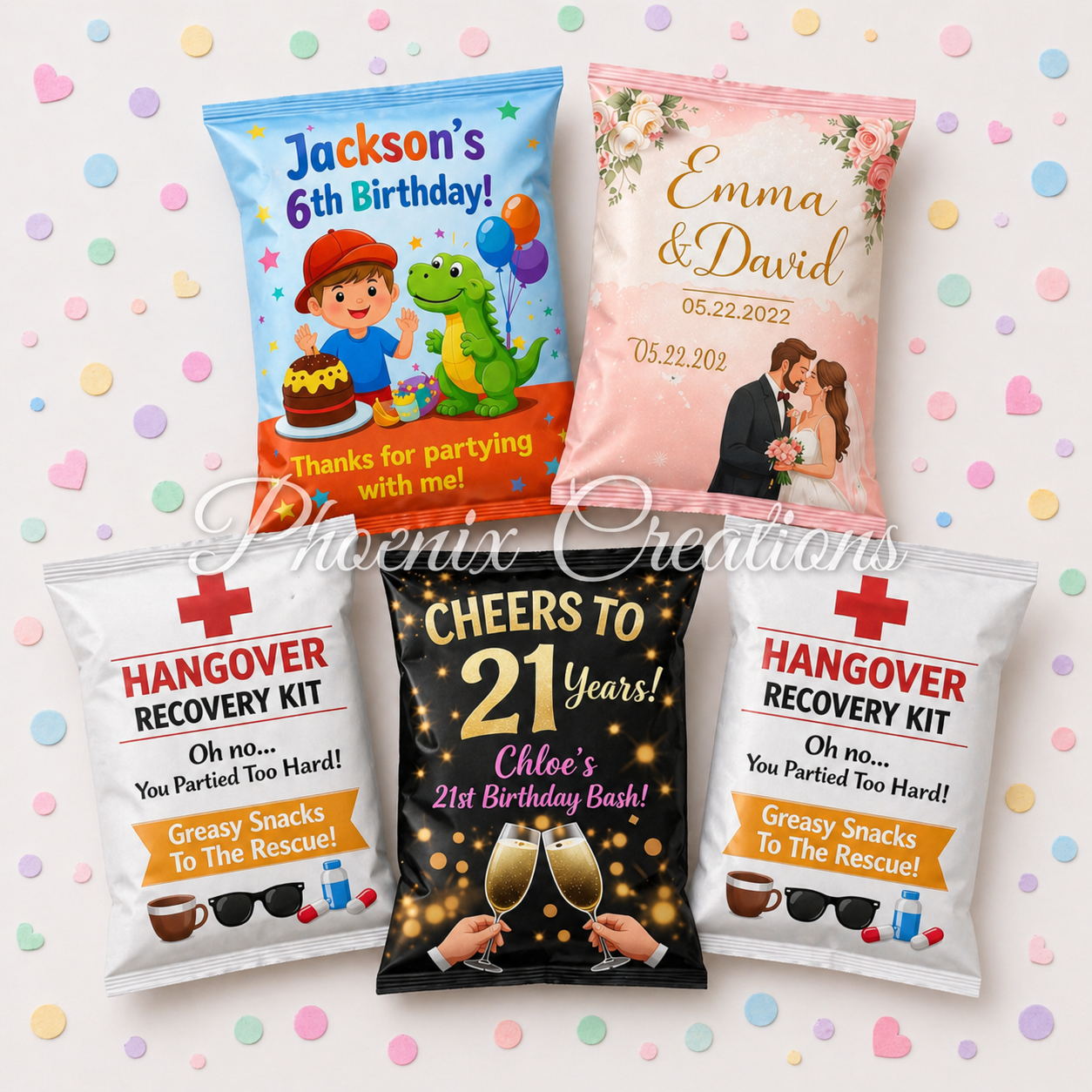 Luxury Personalised Treat Packs